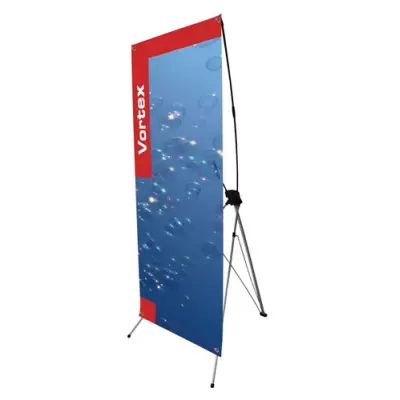 Bannerdisplay "Vortex" inkl. Druck (Bannerdisplays)