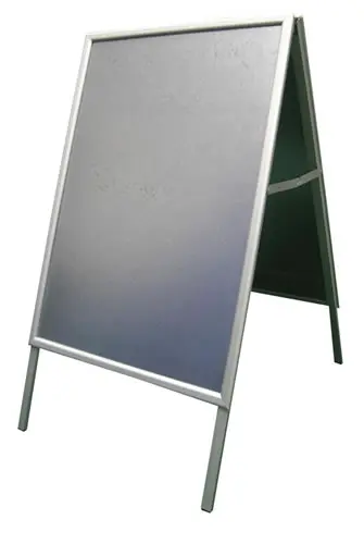 Kundenstopper Aluline (Rahmen und Plakatstaender)
