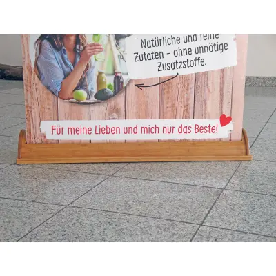 Greenline-Rollup "Bambus" inkl. Druck