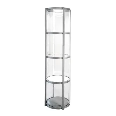 Vitrine ohne Beleuchtung (Messe-Vitrine "Pirouet")