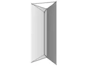 | (dreiseitiges Bannerdisplay "Tri Side" inkl. Druck)