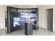  | (Faltdisplay-System "Cool Budget" inkl. Tonne und Leuchten)