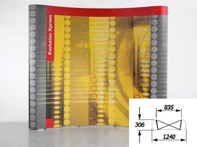 Neudruck für Faltdisplays (PVC-Panels) (Faltdisplay-Ersatzgrafikbahnen)