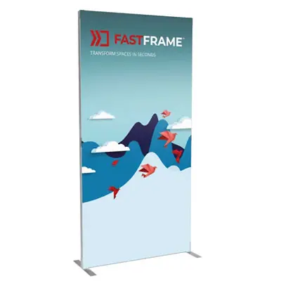 Messewand "Fastframe" inkl.Bedruckung  (Messewaende)