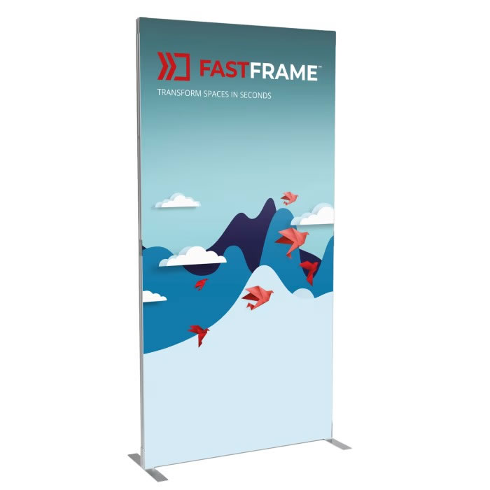 Messewand "Fastframe" inkl.Bedruckung 