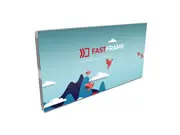 | (Messewand "Fastframe" inkl.Bedruckung )