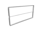 | (Messewand "Fastframe" inkl.Bedruckung )