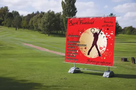 Outdoor-Banner "Horizon" inkl. Druck