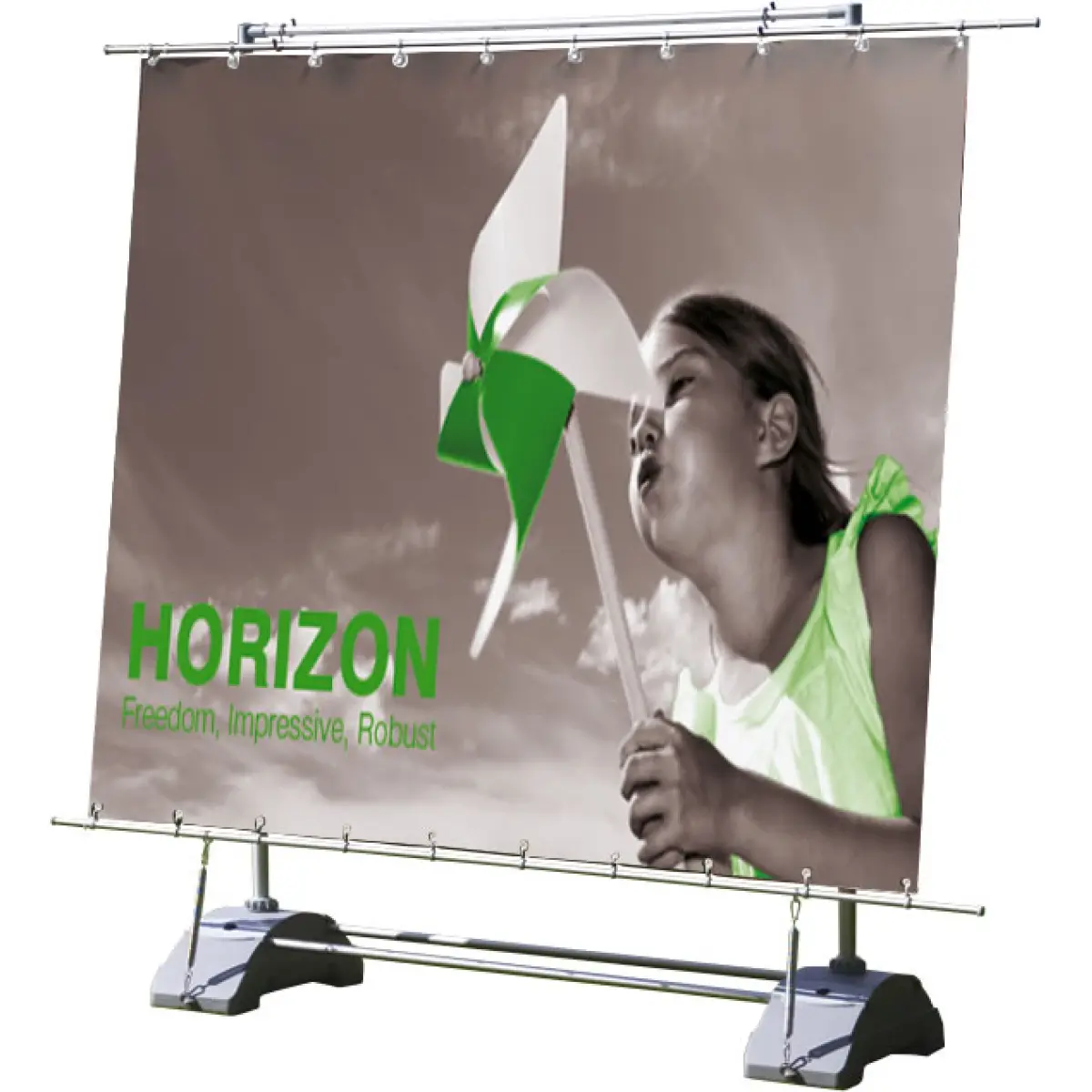 Outdoor-Banner "Horizon" inkl. Druck
