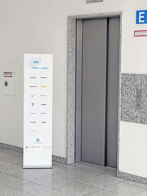 Bannerdisplay "Magnet Frame" doppelseitig