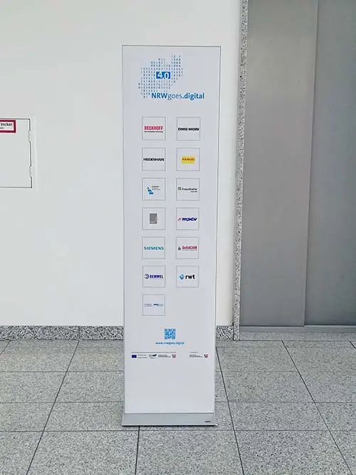 Bannerdisplay "Magnet Frame" doppelseitig