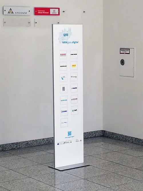 Bannerdisplay "Magnet Frame" doppelseitig
