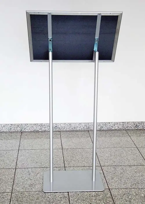 Hinweisaufsteller "Zweibeinig"