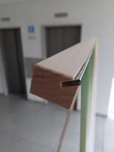 Befestigungen des Ecostands (Holzbanner "EcoStand" )