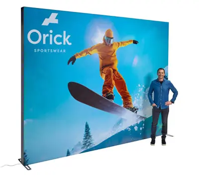 Messewand "Lightframe" inkl.Bedruckung  (Messewaende)