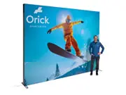 | (Messewand "Lightframe" inkl.Bedruckung )