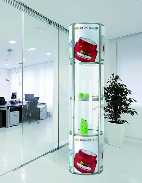 Messe-Vitrine  "Pirouet" (Vitrinen)