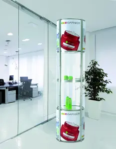 Messe-Vitrine  "Pirouet" (Vitrinen)
