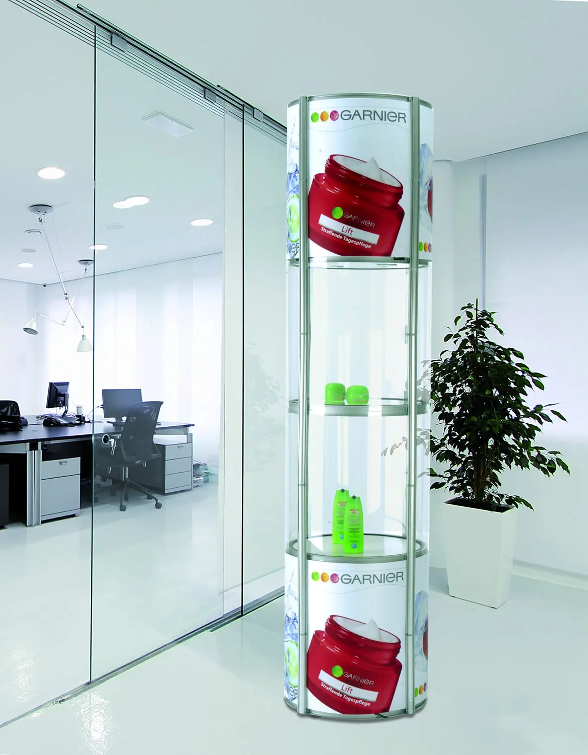 Messe-Vitrine  "Pirouet"