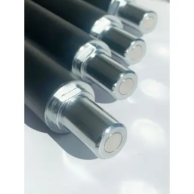 Detailbild der Stangen (Bannerdisplay-Wandsystem "Stage")
