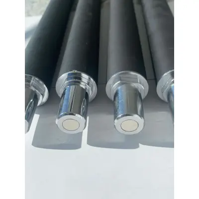Detailbild der Stange (Bannerdisplay-Wandsystem "Stage")
