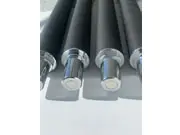 Frontansucht der hochwertigen Messewand(Bannerdisplay-Wandsystem "Stage")