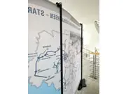 (Bannerdisplay-Wandsystem "Stage")