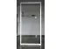Stabile Trennwand "Vector" mit Plexiglas oder PVC  - stabile Trennwand Vector mit klarer Plexiglas-Scheibe (Sonderaufsteller_Trennwaende) 