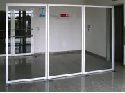  stabile Trennwand Vector 300cm Rahmen ohne PVC-Platte | (Stabile Trennwand "Vector" mit Plexiglas oder PVC)