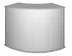 Modulare Messetheke "MM gebogen" inkl. Druck  (Theken und Counter) 