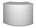 Modulare Messetheke "MM gebogen" inkl. Druck  (Theken und Counter) 