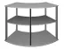 Modulare Messetheke "MM gebogen" inkl. Druck  (Theken und Counter) 