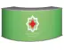 Modulare Messetheke "MM gebogen" inkl. Druck  (Theken und Counter) 