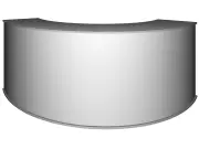 | (Modulare Messetheke "MM gebogen" inkl. Druck)