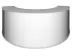 Modulare Messetheke "MM gebogen" inkl. Druck  (Theken und Counter) 