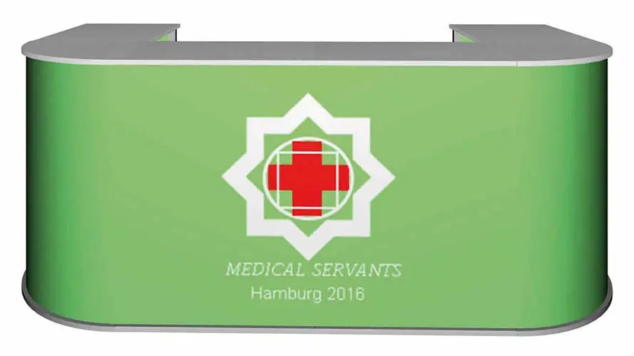 Modulare Messetheke "MM Kits" inkl. Druck (Theken und Counter)