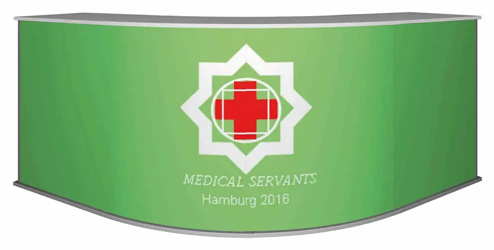 Modulare Messetheke "MM Kits" inkl. Druck (Theken und Counter)