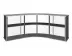 Modulare Messetheke "MM Kits" inkl. Druck  (Theken und Counter) 