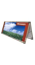 Details zu Outdoor-Banner "Monsoon" inkl. Druck