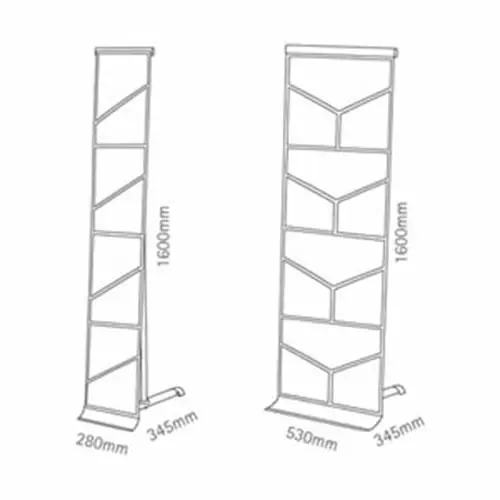 Prospektständer "Zip UP Nylon"