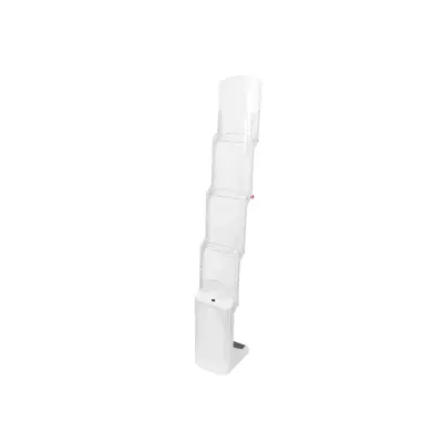 Prospektständer "Real Bianco" 4xA4