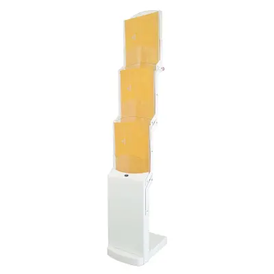 Prospektständer "Real Bianco Lounge" 3xA4