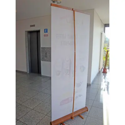 Greenline-Rollup "Bambus" inkl. Druck