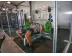 Stabile Trennwand "Vector" mit Plexiglas oder PVC  - stabile Plexiglas-Trennwand in einem Fitnessstudio (Sonderaufsteller_Trennwaende) 