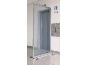 stabile Trennwand Vector 100cm breit mit Plexiglas-Scheiben | (Stabile Trennwand "Vector" mit Plexiglas oder PVC)