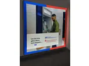 ("LED Wandrahmen 75mm" inkl. Druck )