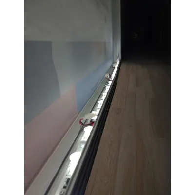 "LED Wandrahmen 75mm" inkl. Druck