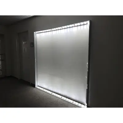 "LED Wandrahmen 75mm" inkl. Druck
