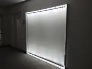 ("LED Wandrahmen 75mm" inkl. Druck )
